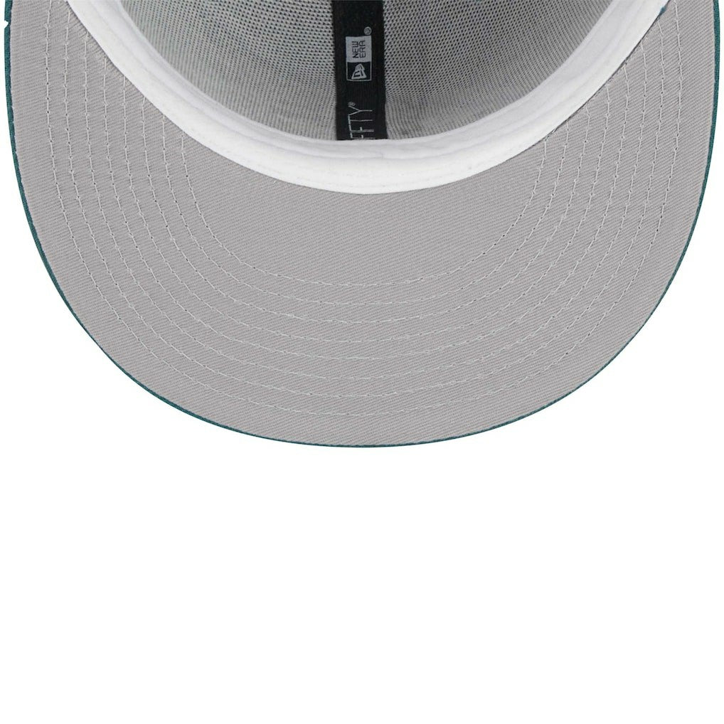 Philadelphia Eagles New Era Youth Main 59FIFTY Fitted Hat Midnight Green - NFL