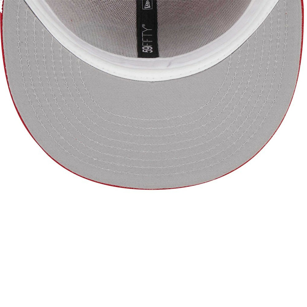 San Francisco 49ers New Era Youth Main 59FIFTY Fitted Hat Scarlet - NFL