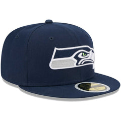 Seattle Seahawks New Era Youth Main 59FIFTY Fitted Hat College Navy - NFL