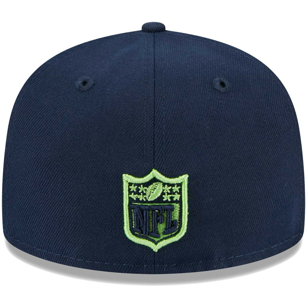 Seattle Seahawks New Era Youth Main 59FIFTY Fitted Hat College Navy - NFL