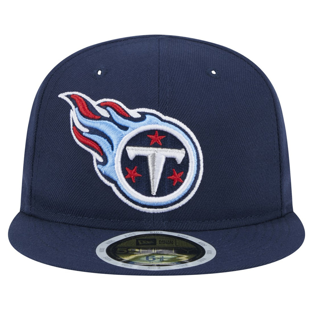 Tennessee Titans New Era Main 59FIFTY Fitted Hat Navy - NFL
