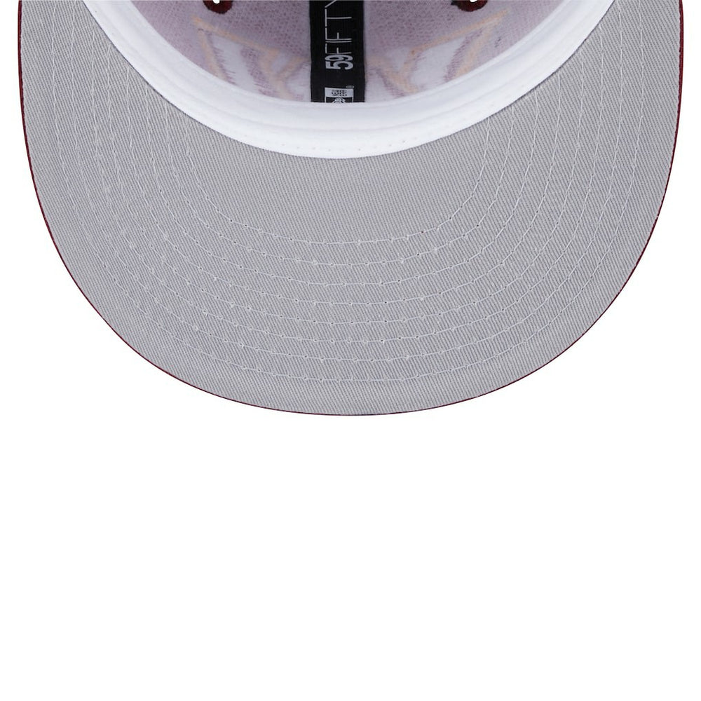 Washington Commanders New Era Main 59FIFTY Fitted Hat Burgundy - NFL
