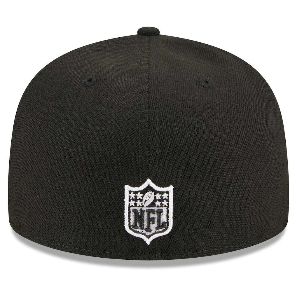 New York Giants New Era Main Patch 59FIFTY Fitted Hat Black - NFL