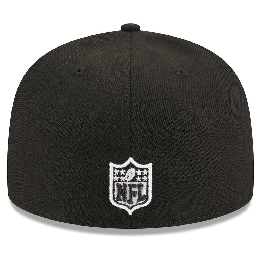 New York Giants New Era Main Patch 59FIFTY Fitted Hat Black - NFL