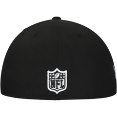 New York Jets New Era Main Patch 59FIFTY Fitted Hat Black - NFL