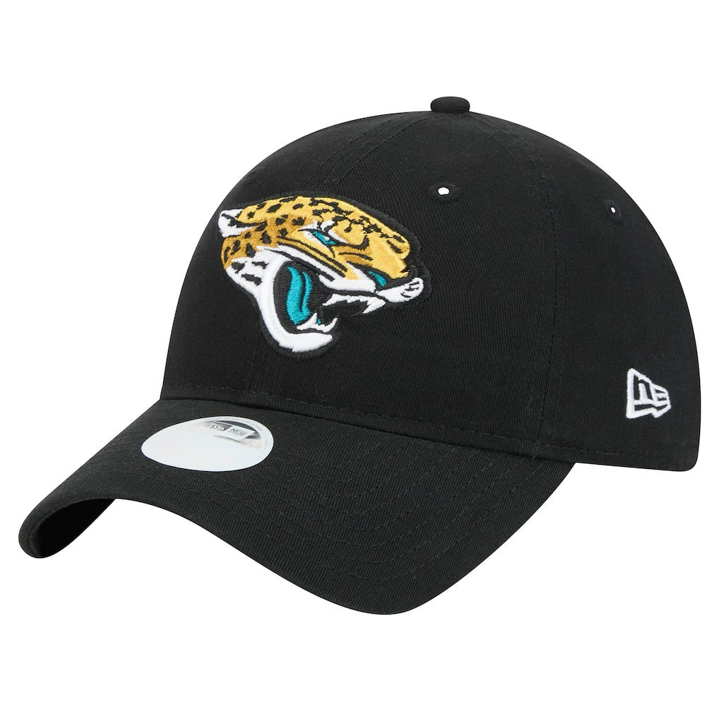 Jacksonville Jaguars New Era Women's Main Core Classic 2.0 9TWENTY Adjustable Hat Black - NFL