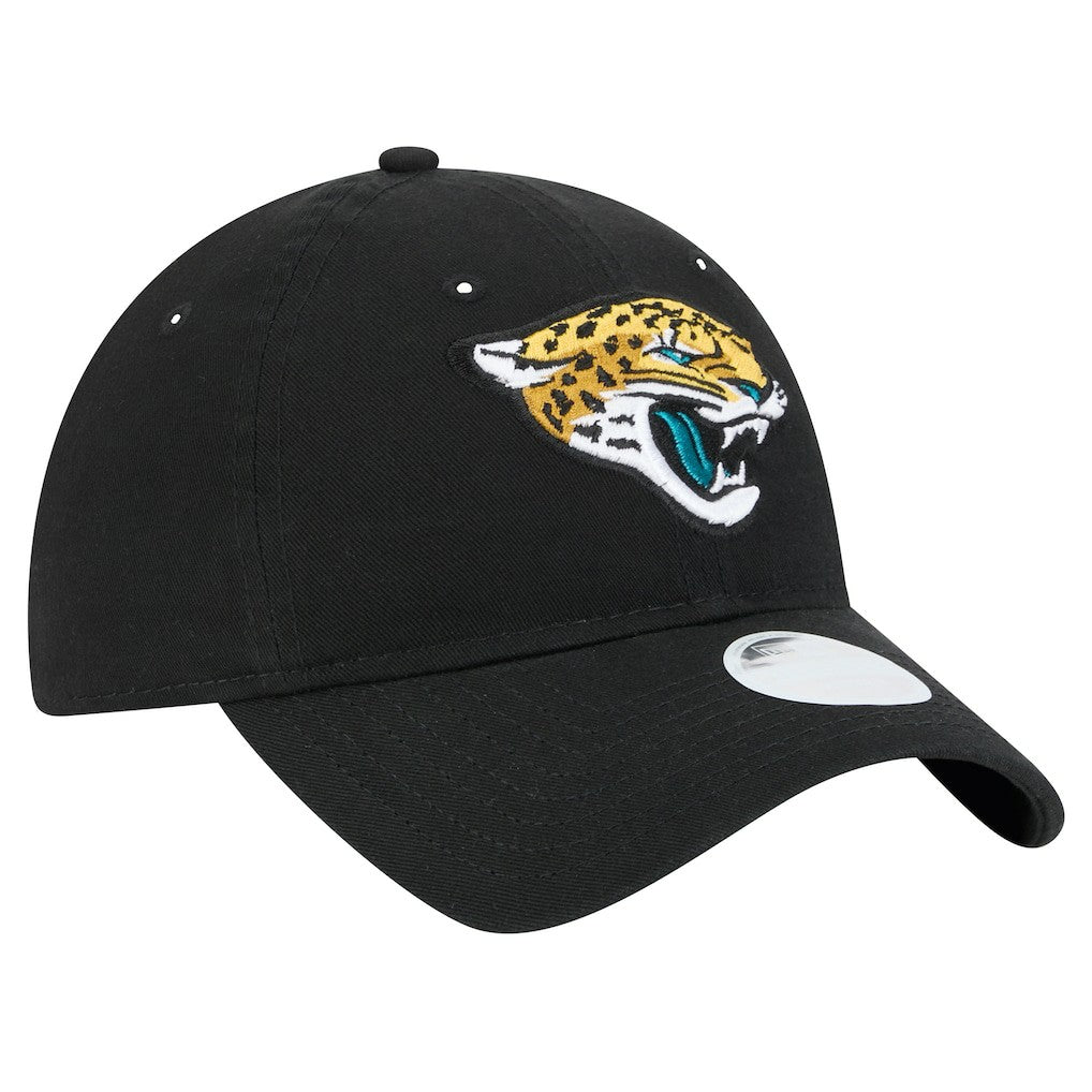 Jacksonville Jaguars New Era Women's Main Core Classic 2.0 9TWENTY Adjustable Hat Black - NFL