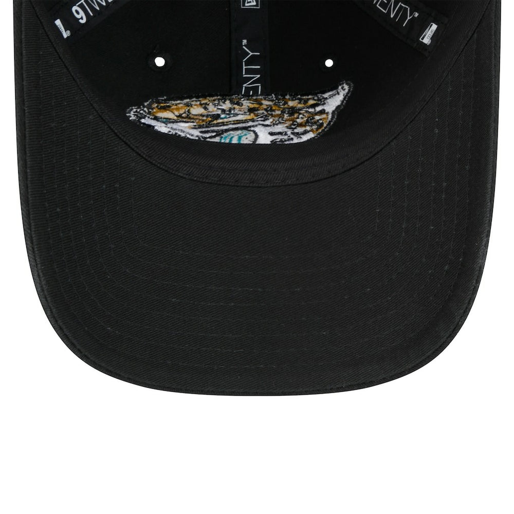 Jacksonville Jaguars New Era Women's Main Core Classic 2.0 9TWENTY Adjustable Hat Black - NFL