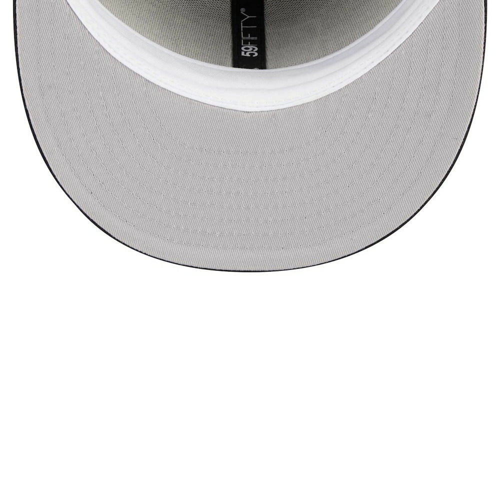 Las Vegas Raiders New Era Main Patch 59FIFTY Fitted Hat Black - NFL