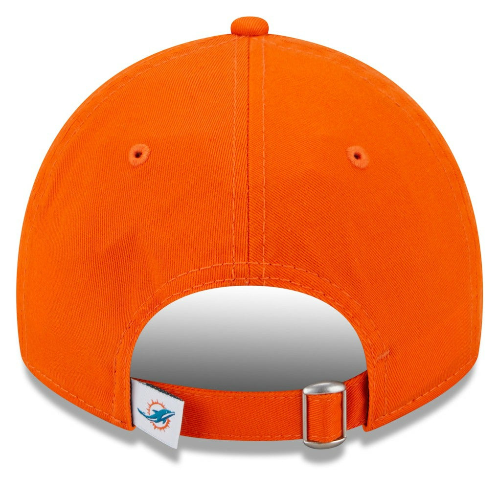 Miami Dolphins New Era Women's Main Core Classic 2.0 9TWENTY Adjustable Hat Orange - NFL