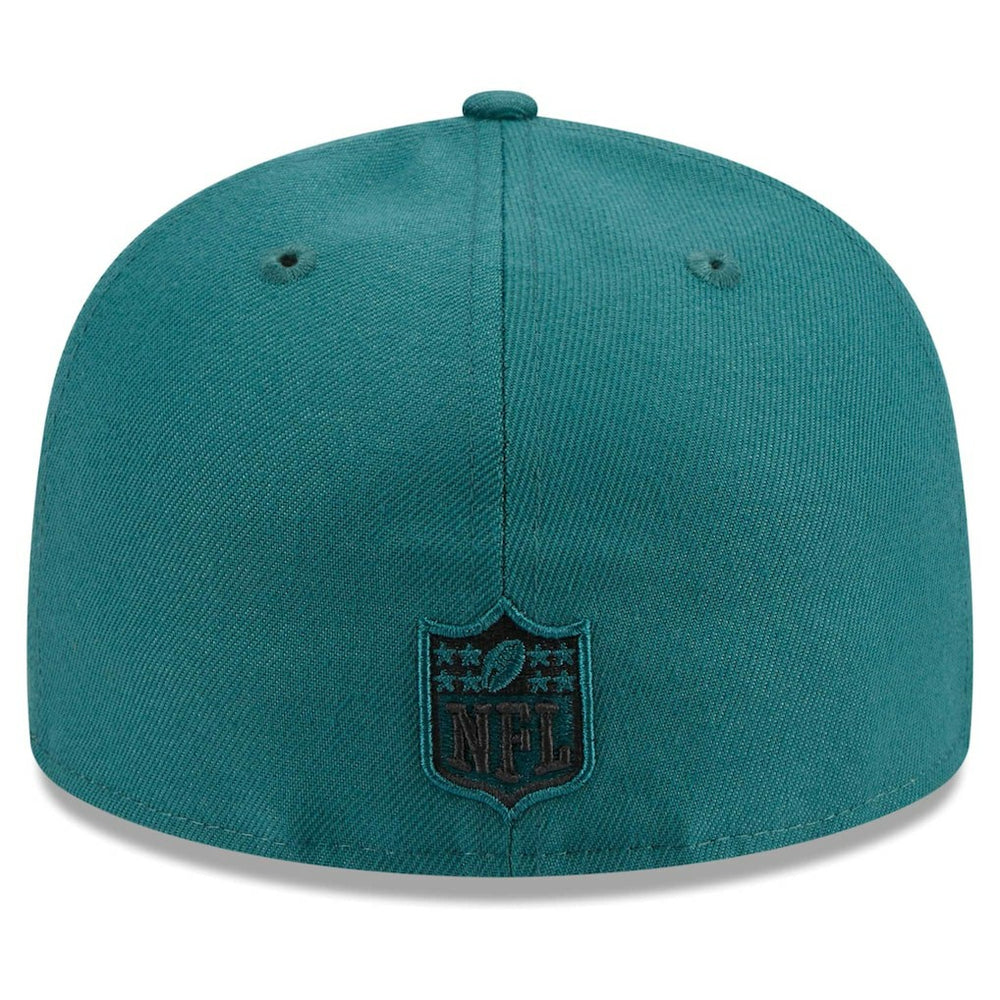 Philadelphia Eagles New Era Main Patch 59FIFTY Fitted Hat Midnight Green - NFL