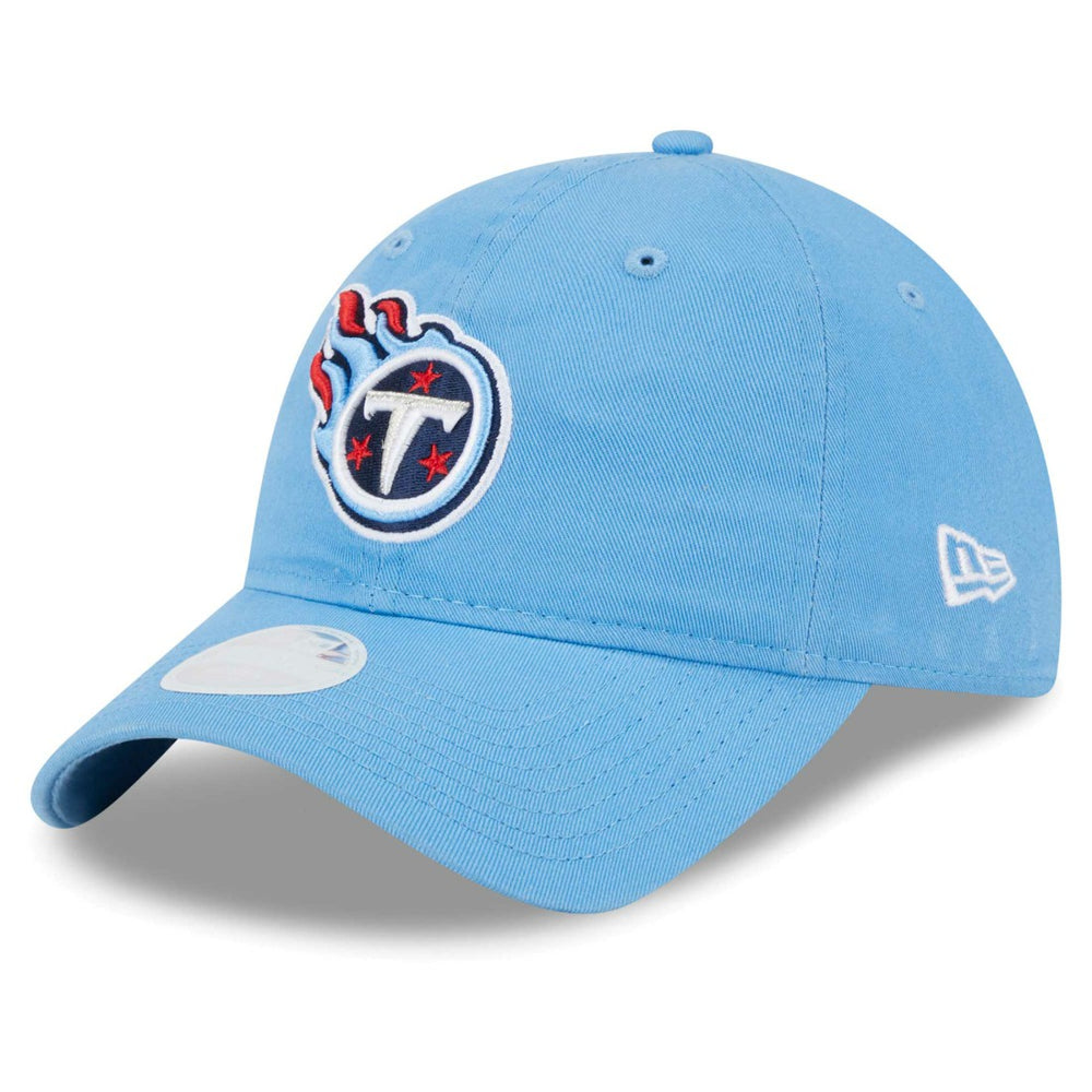 Tennessee Titans New Era Women's Main Core Classic 2.0 9TWENTY Adjustable Hat Light Blue - NFL