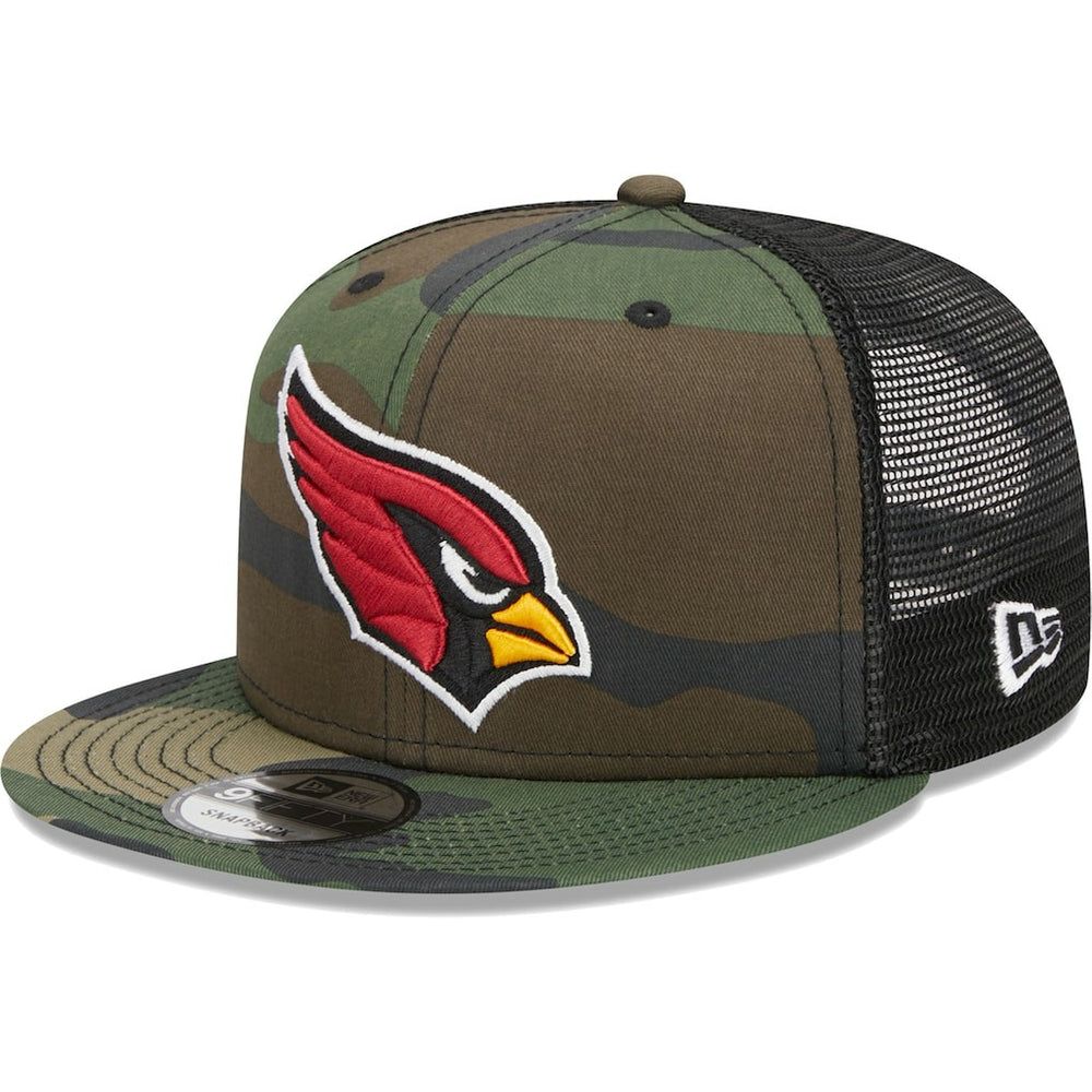Arizona Cardinals New Era Main Trucker 9FIFTY Snapback Hat Camo - NFL