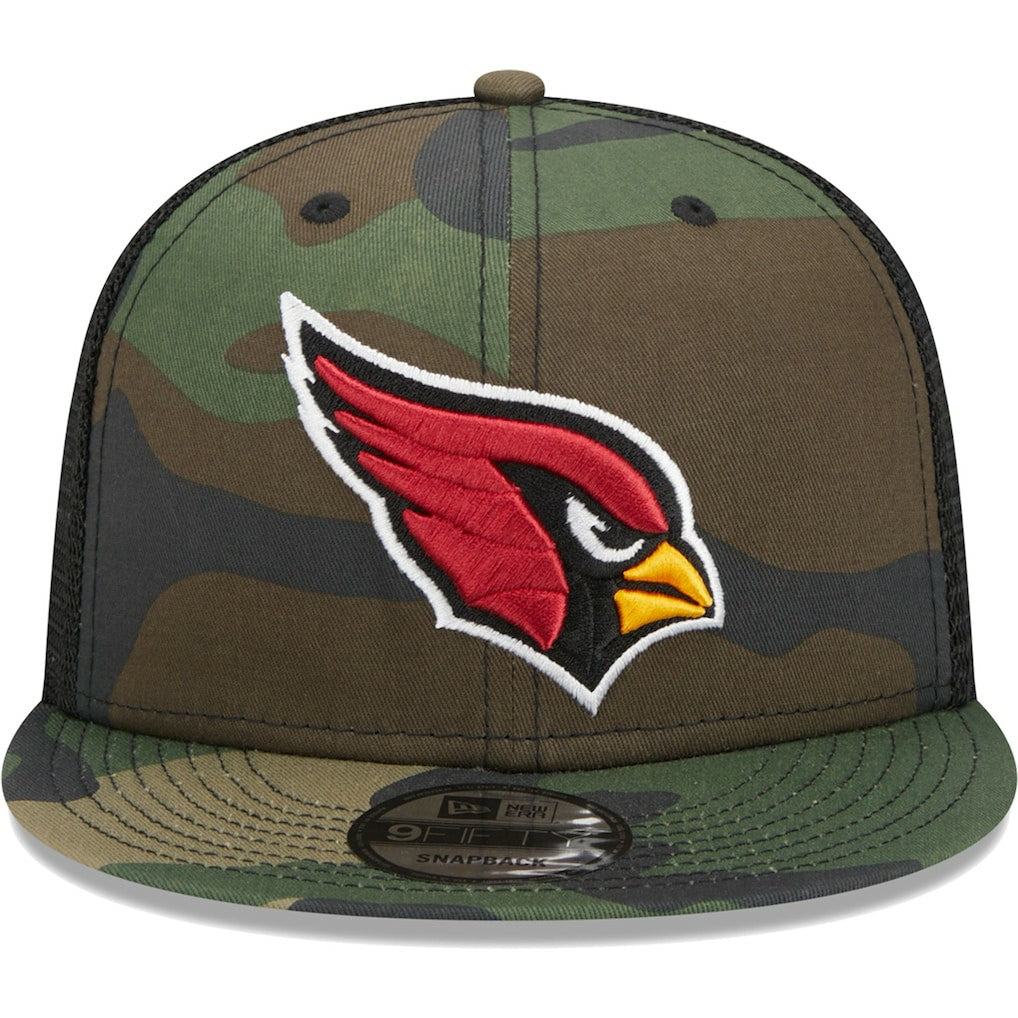 Arizona Cardinals New Era Main Trucker 9FIFTY Snapback Hat Camo - NFL