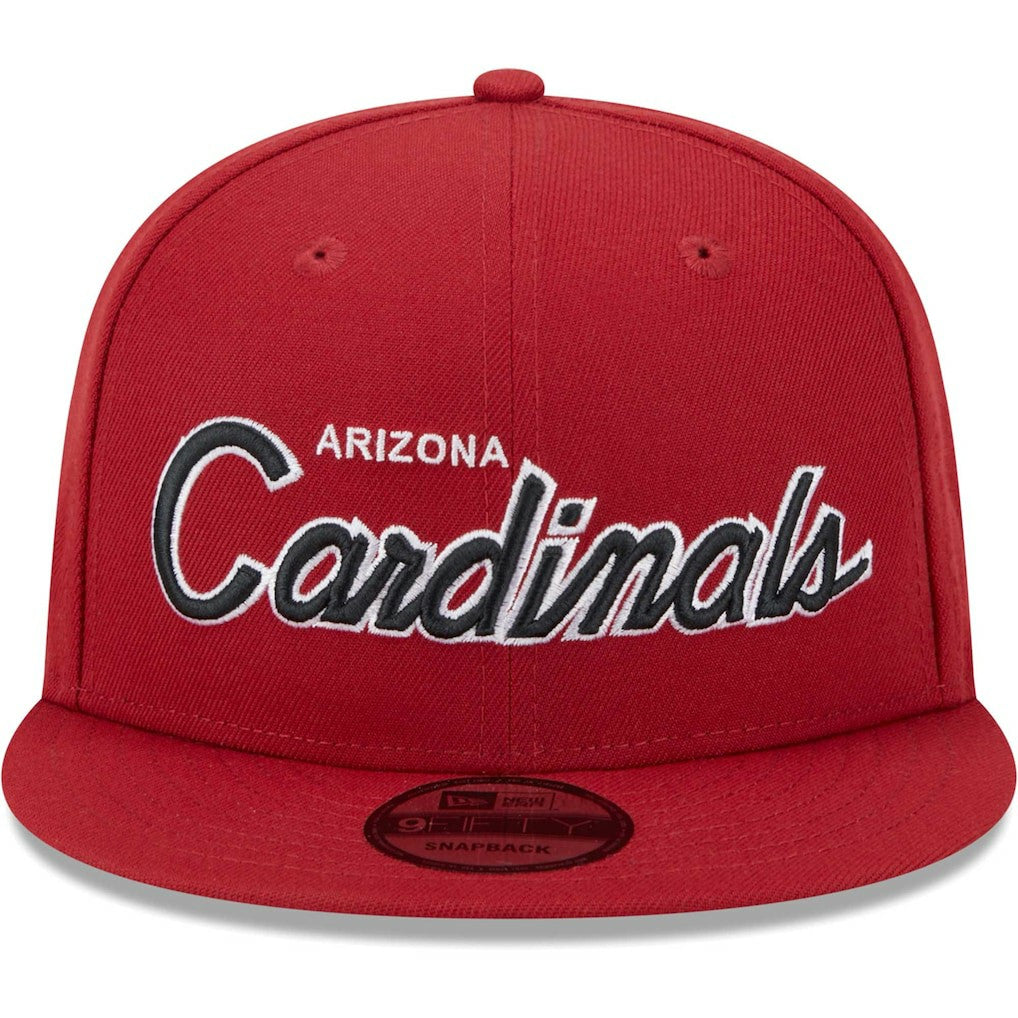 Arizona Cardinals New Era Main Script 9FIFTY Snapback Hat Cardinal - NFL