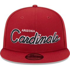 Arizona Cardinals New Era Main Script 9FIFTY Snapback Hat Cardinal - NFL