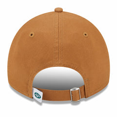New York Jets New Era Women's Main Core Classic 2.0 9TWENTY Adjustable Hat Brown - NFL
