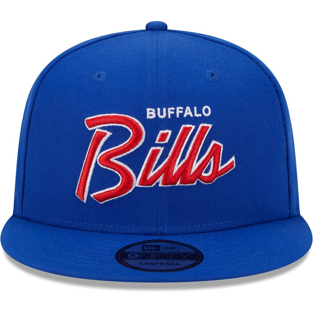 Buffalo Bills New Era Main Script 9FIFTY Snapback Hat Royal - NFL