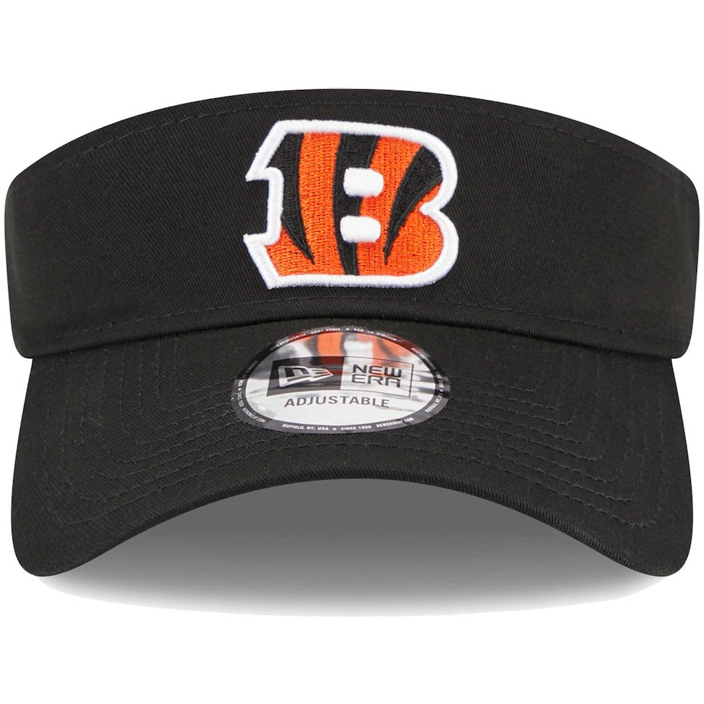 Cincinnati Bengals New Era Main Adjustable Visor Black - NFL