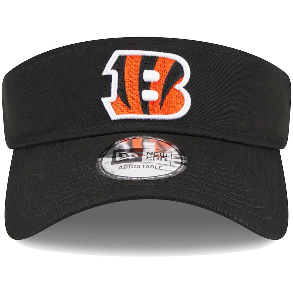 Cincinnati Bengals New Era Main Adjustable Visor Black - NFL