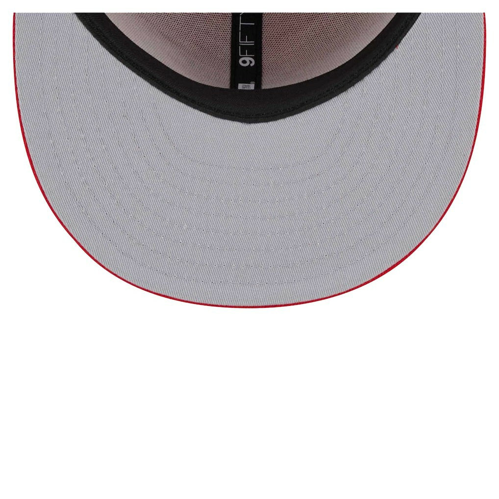 Kansas City Chiefs New Era Main Script 9FIFTY Snapback Hat Red - NFL