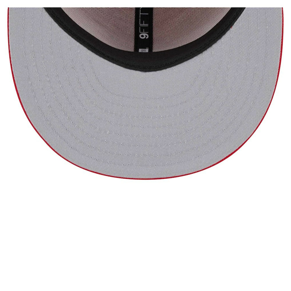Kansas City Chiefs New Era Main Script 9FIFTY Snapback Hat Red - NFL
