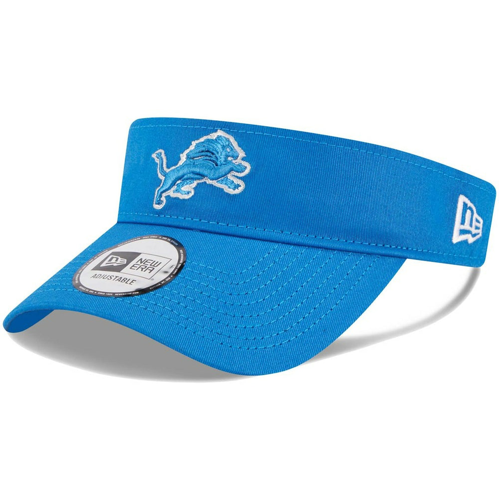 Detroit Lions New Era Main Adjustable Visor Blue - NFL