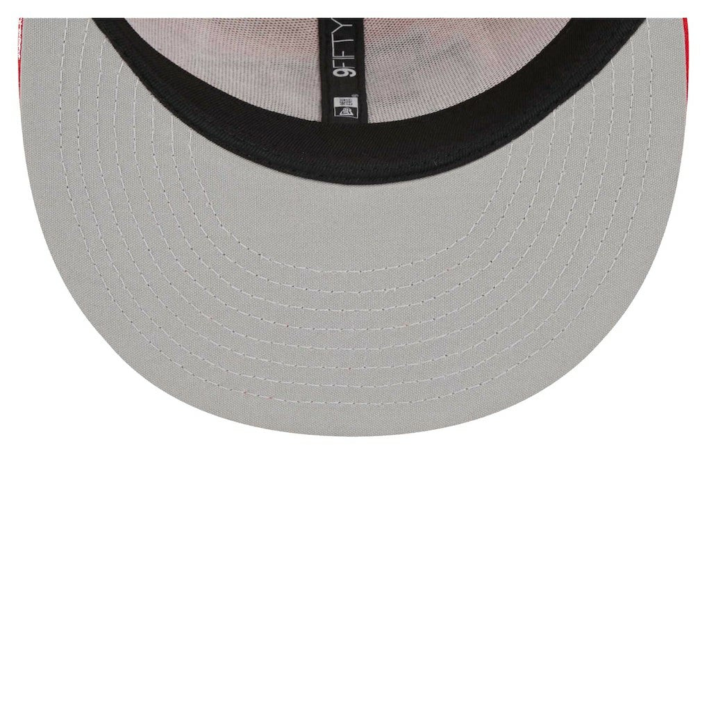 Kansas City Chiefs New Era Youth Main Trucker 9FIFTY Snapback Hat Red - NFL