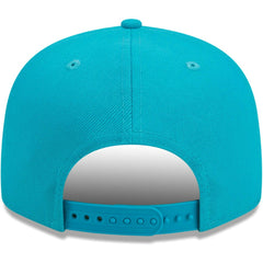 Miami Dolphins New Era Main Script 9FIFTY Snapback Hat Aqua - NFL