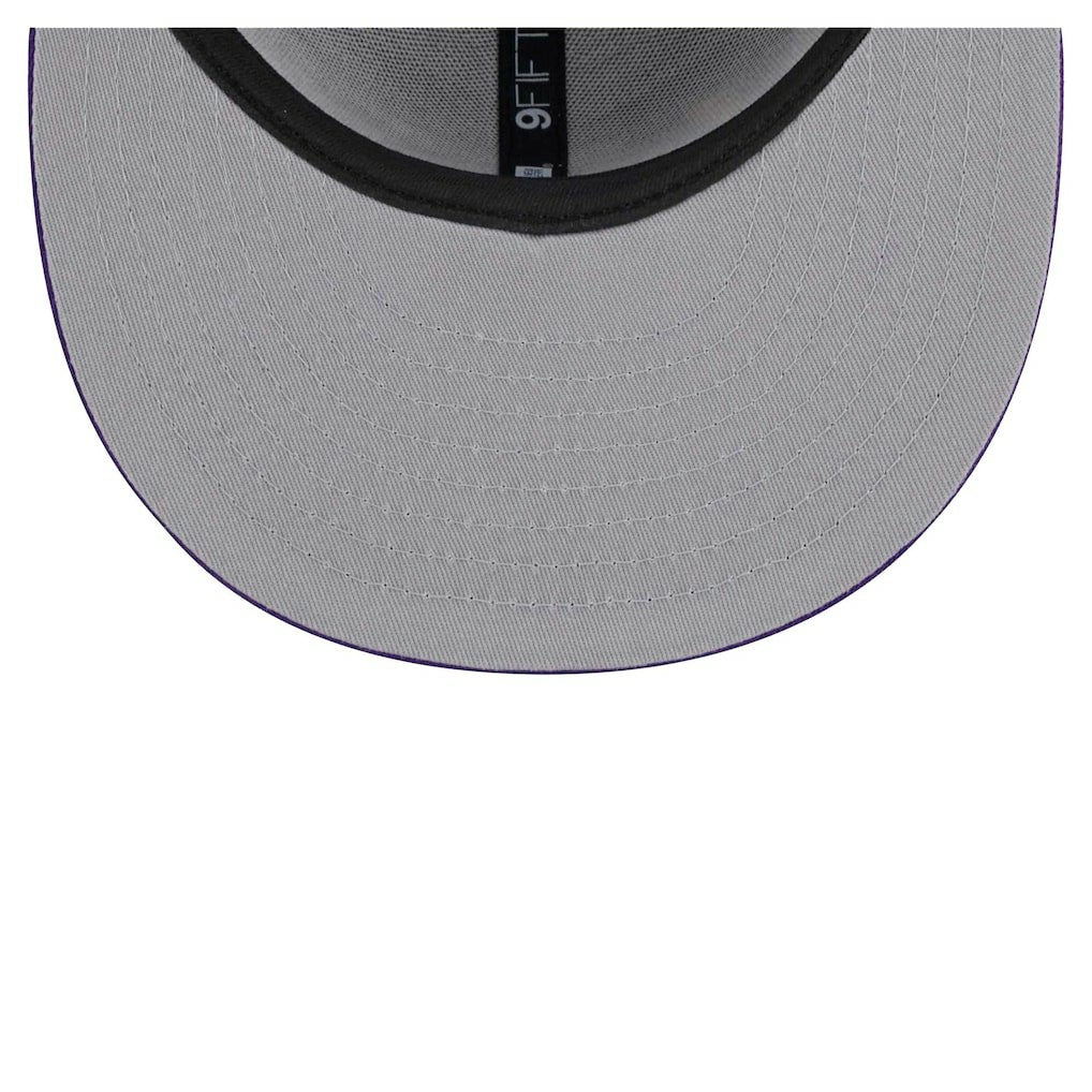 Minnesota Vikings New Era Main Script 9FIFTY Snapback Hat Purple - NFL