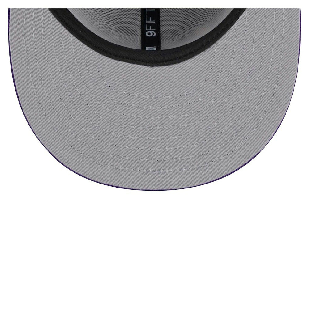 Minnesota Vikings New Era Main Script 9FIFTY Snapback Hat Purple - NFL