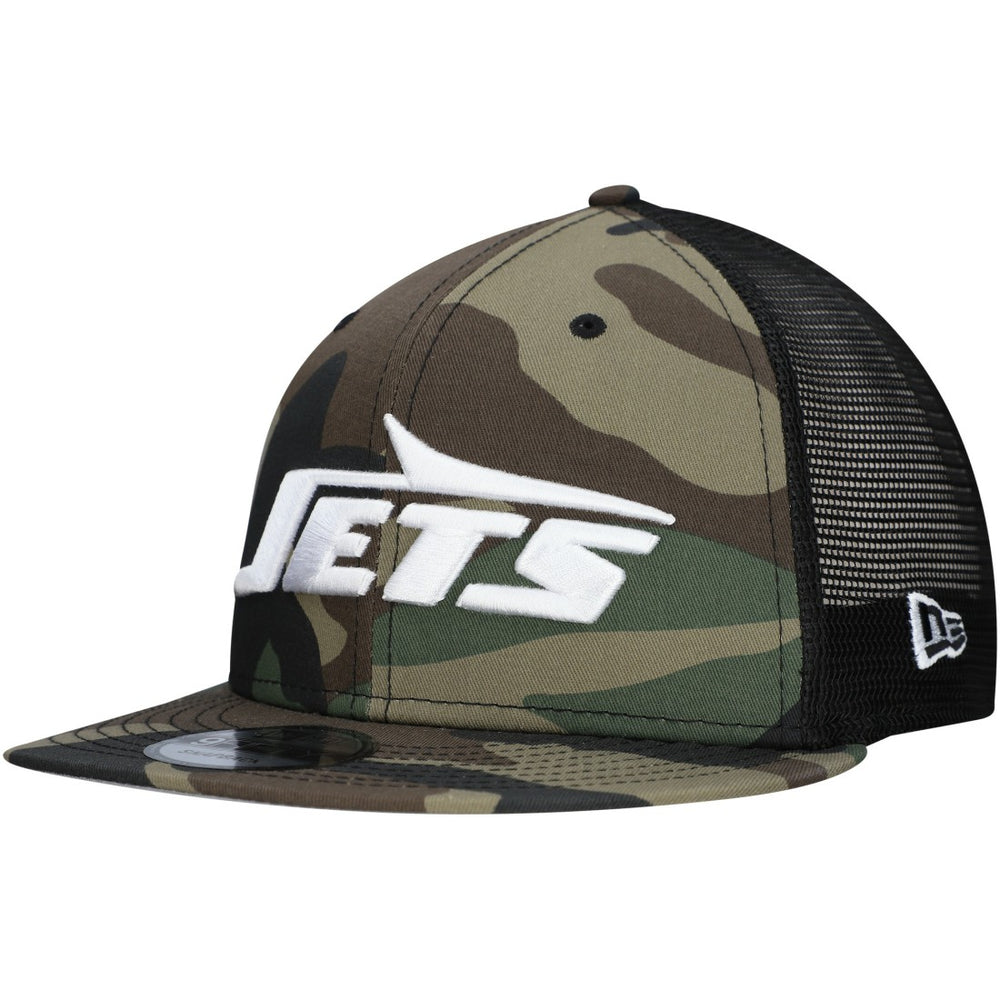New York Jets New Era Main Trucker 9FIFTY Snapback Hat Camo - NFL