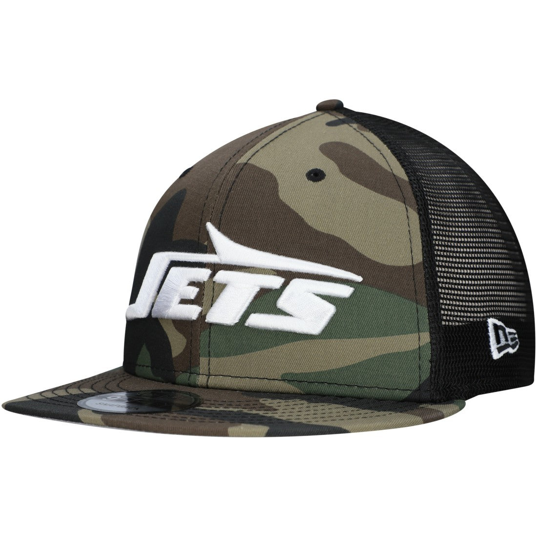 New York Jets New Era Main Trucker 9FIFTY Snapback Hat Camo - NFL