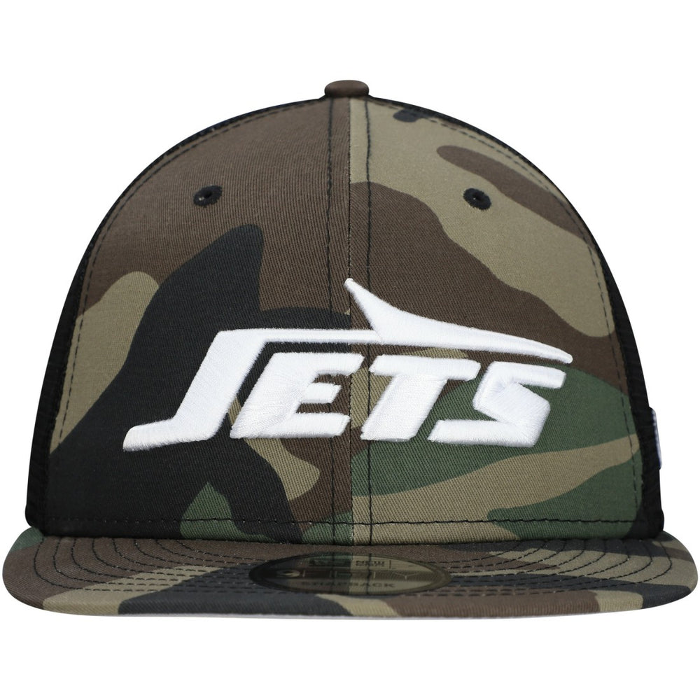 New York Jets New Era Main Trucker 9FIFTY Snapback Hat Camo - NFL