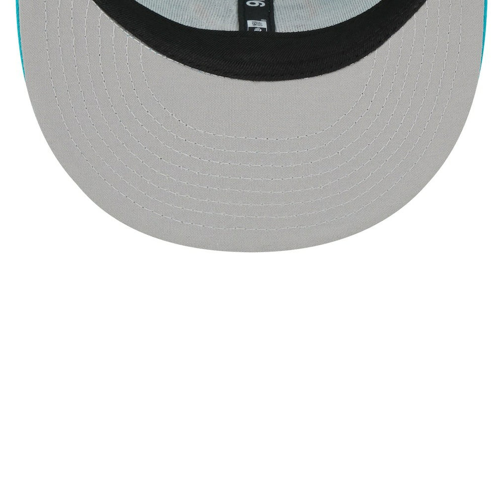 Miami Dolphins New Era Youth Main Trucker 9FIFTY Snapback Hat Aqua - NFL