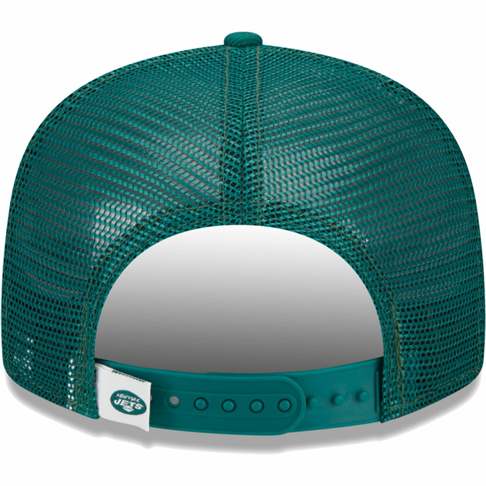 New York Jets New Era Youth Main Trucker 9FIFTY Snapback Hat Green - NFL
