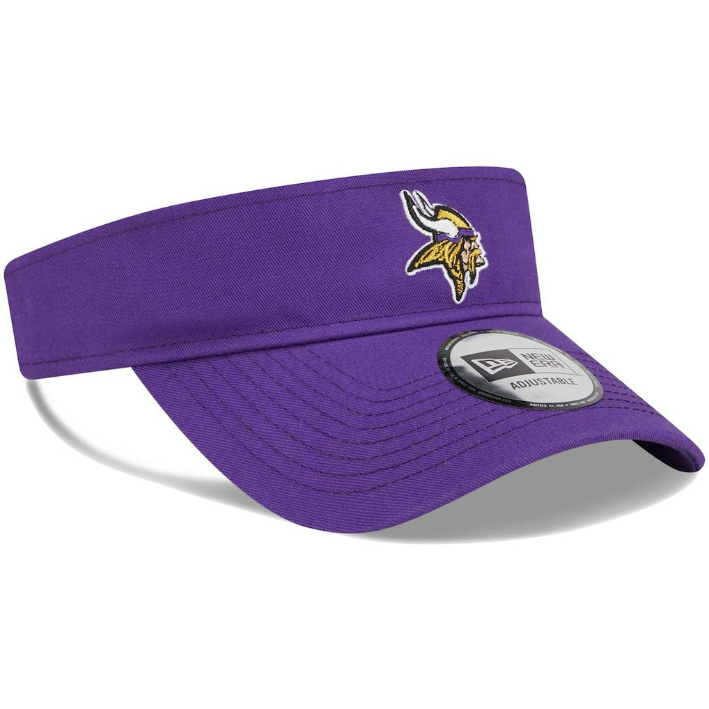 Minnesota Vikings New Era Main Adjustable Visor Purple - NFL