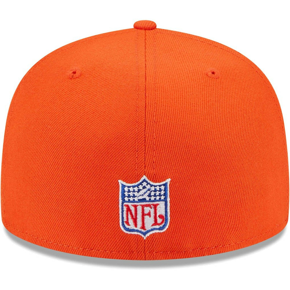 Chicago Bears New Era Throwback Main 59FIFTY Fitted Hat Orange - NFL