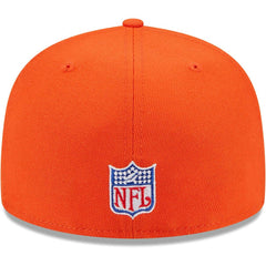 Chicago Bears New Era Throwback Main 59FIFTY Fitted Hat Orange - NFL