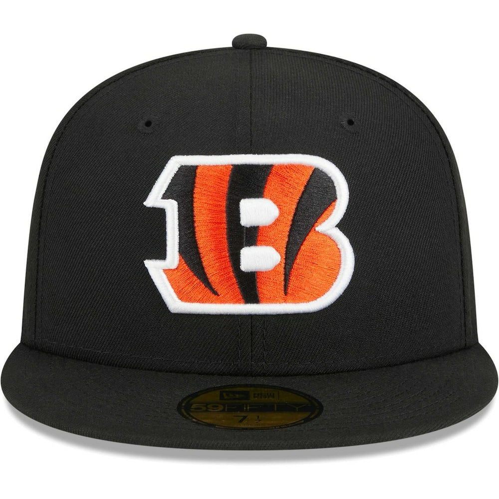 Cincinnati Bengals New Era Main 59FIFTY Fitted Hat Black - NFL