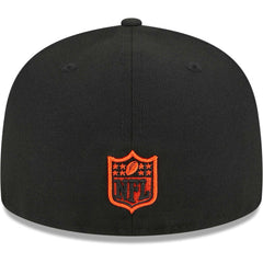 Cincinnati Bengals New Era Main 59FIFTY Fitted Hat Black - NFL