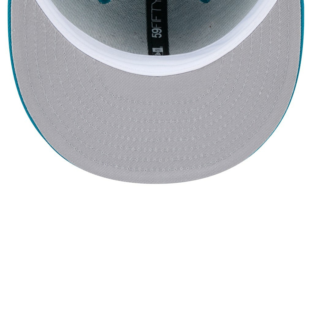Jacksonville Jaguars New Era Main 59FIFTY Fitted Hat Teal - NFL