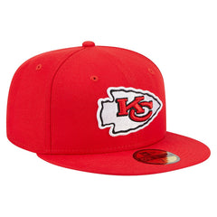 Kansas City Chiefs New Era Main 59FIFTY Fitted Hat Red - NFL