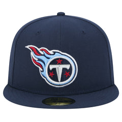 Tennessee Titans New Era Main 59FIFTY Fitted Hat Navy - NFL