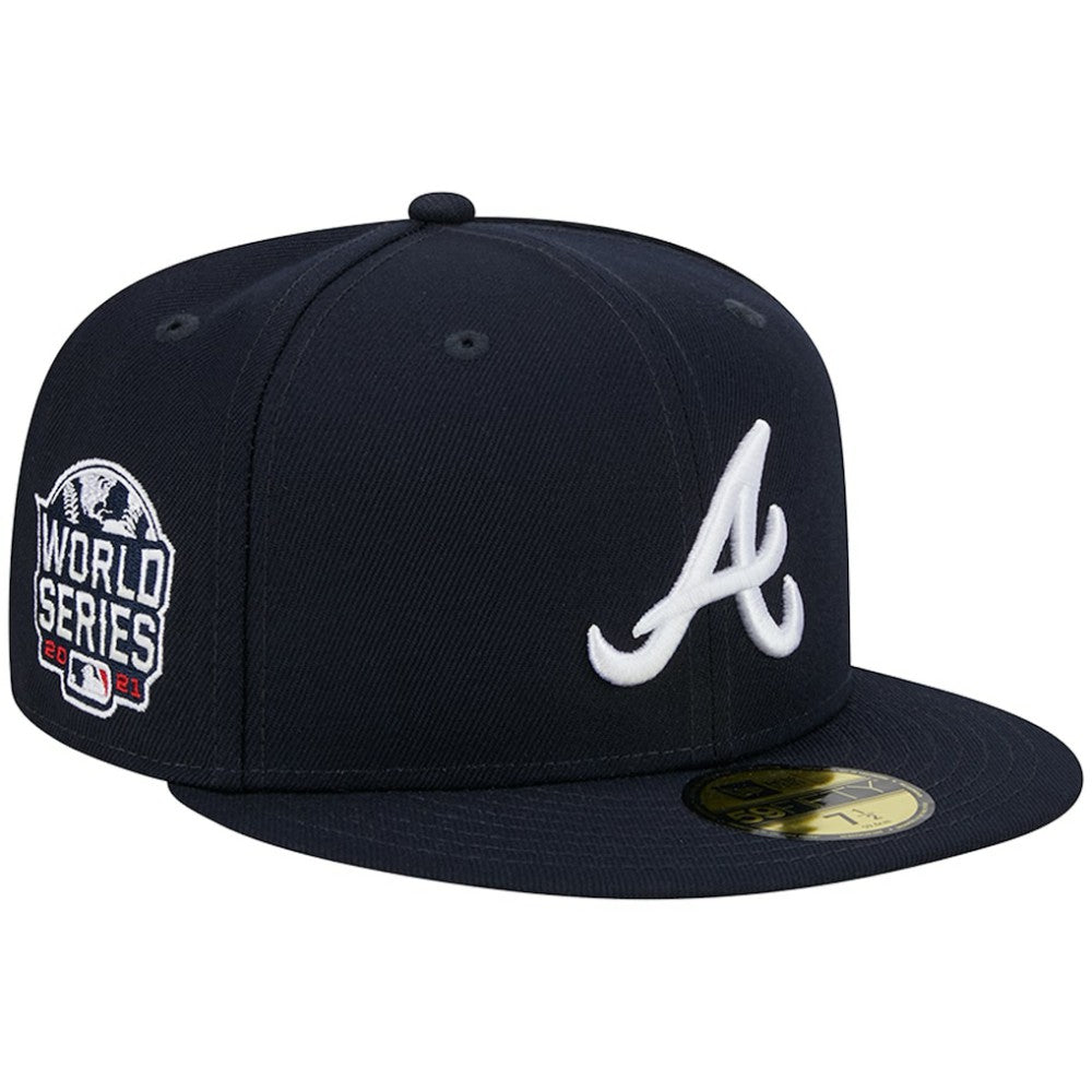 Atlanta Braves New Era  2021 World Series Team Color 59FIFTY Fitted Hat for sale