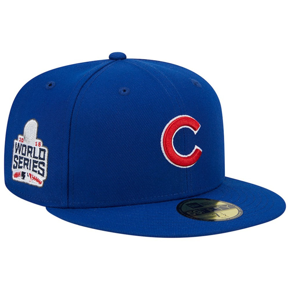 Chicago Cubs New Era  2016 World Series Team Color 59FIFTY Fitted Hat Lifestyle