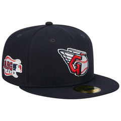 Cleveland Guardians New Era Primary Logo 2019 MLB All-Star Game Team Color 59FIFTY Fitted Hat On Sale