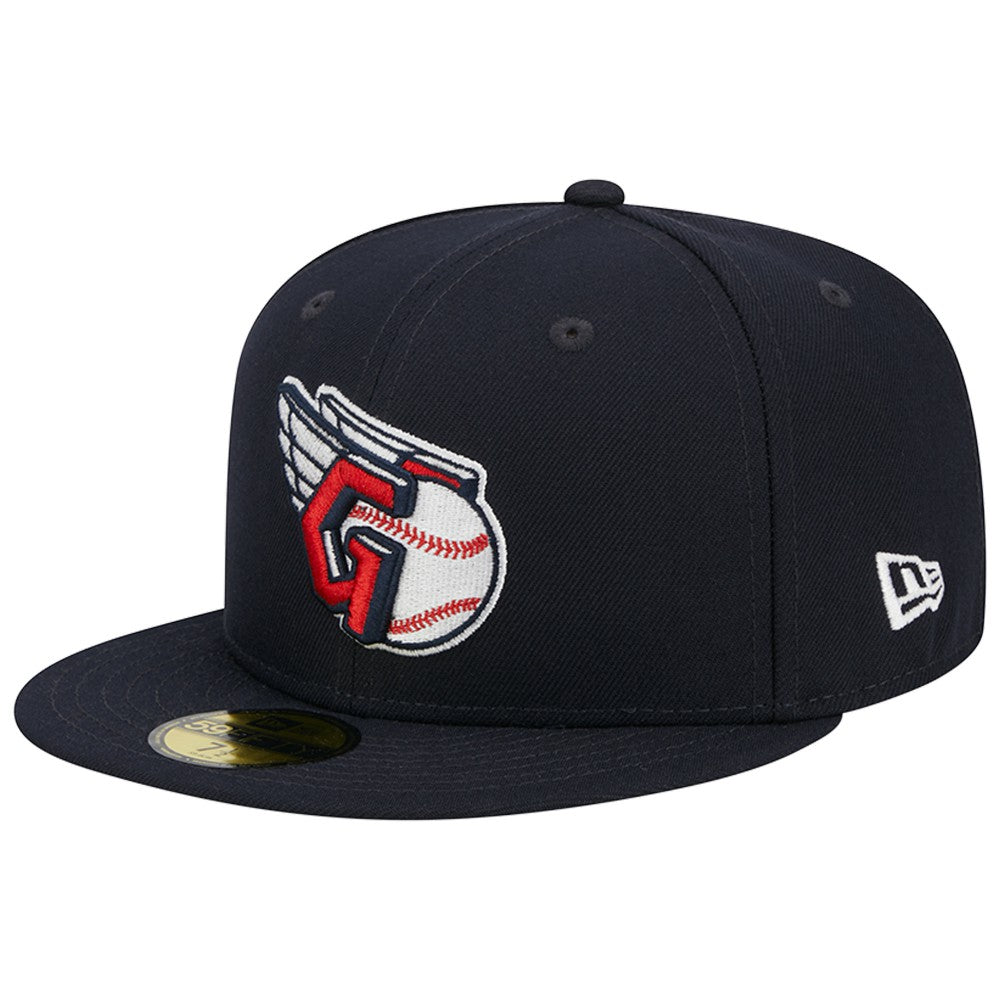 Cleveland Guardians New Era Primary Logo 2019 MLB All-Star Game Team Color 59FIFTY Fitted Hat On Sale