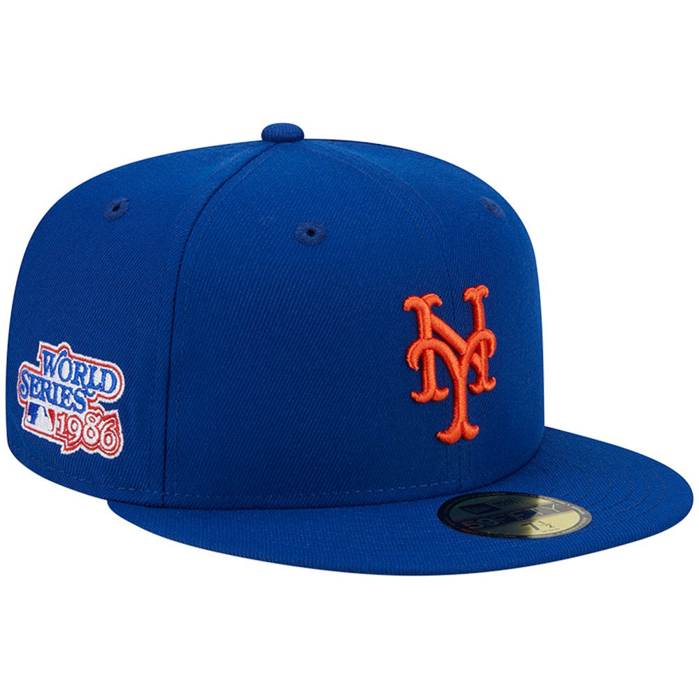 New York Mets New Era  1986 World Series Team Color 59FIFTY Fitted Hat Clearance