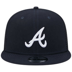 Atlanta Braves New Era Team Color Trucker 9FIFTY Snapback Hat Sale